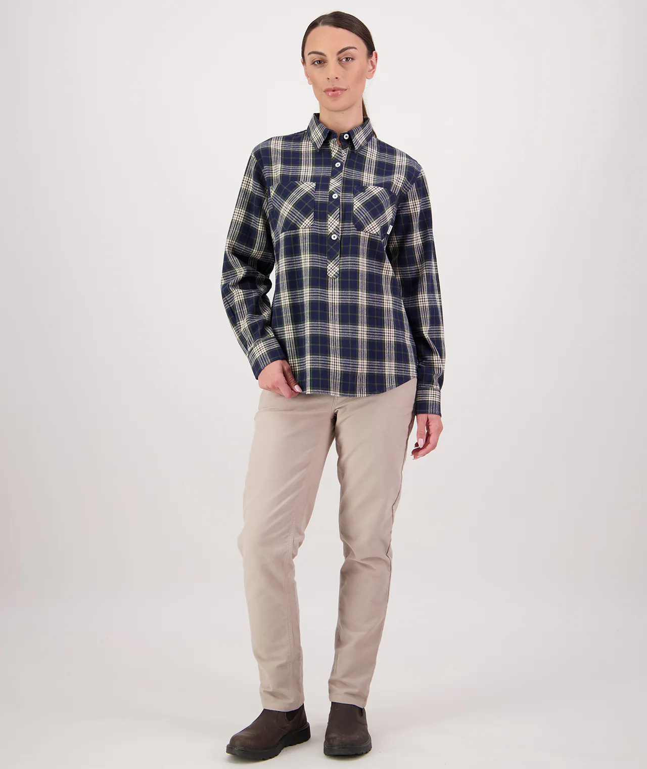 Women's Barn Long Sleeve Shirt - Image 5