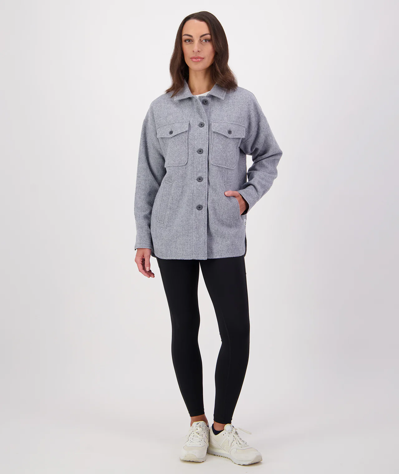 Women's Harbourage Lite Wool Shacket - Image 6