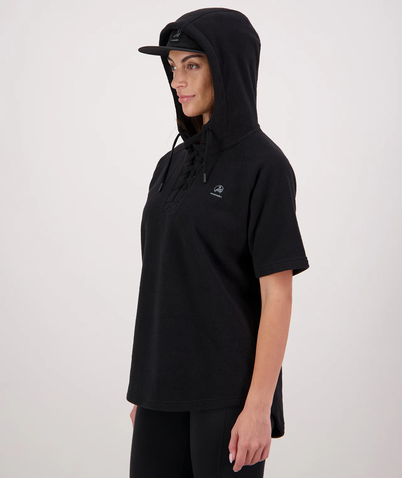 Women's Original Lace Front Fleece Hoodie - Image 8